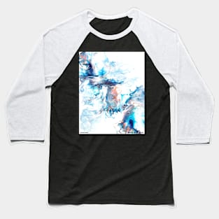 Colorful Abstract Oil Painting Artist Novelty Gift Baseball T-Shirt